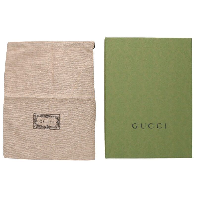 Gucci 773730 GG Denim 2-way Shoulder Bag For Men