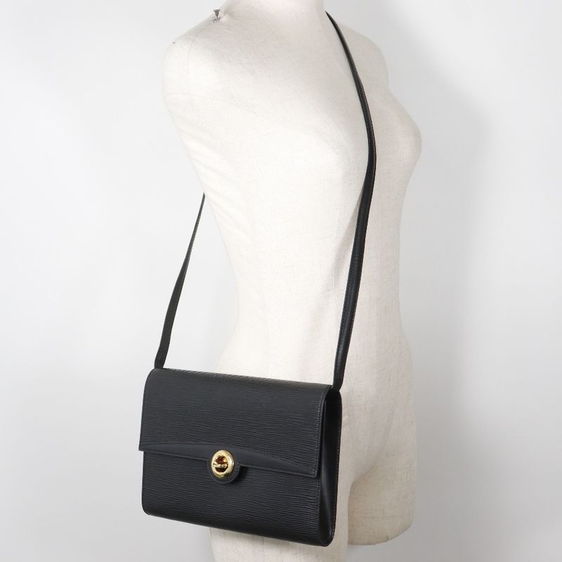 Louis Vuitton Pochette Arche 2WAY Clutch M52572 Epi Leather Noir Black A20963