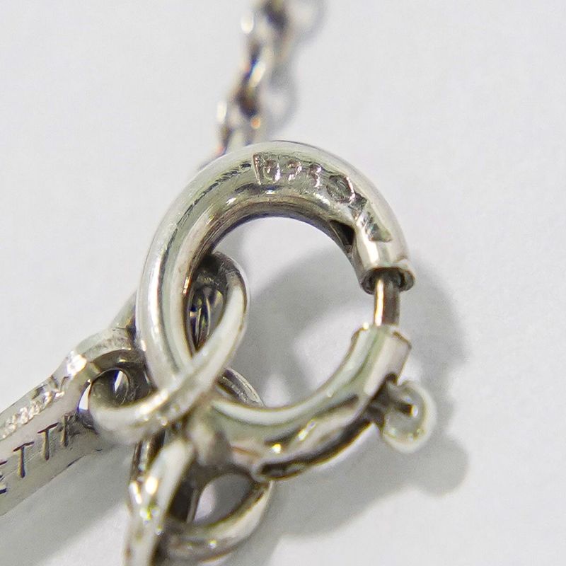 Authentic Tiffany & Co Tiffany & Co Bean 925 Necklace Pendant Silver Bean