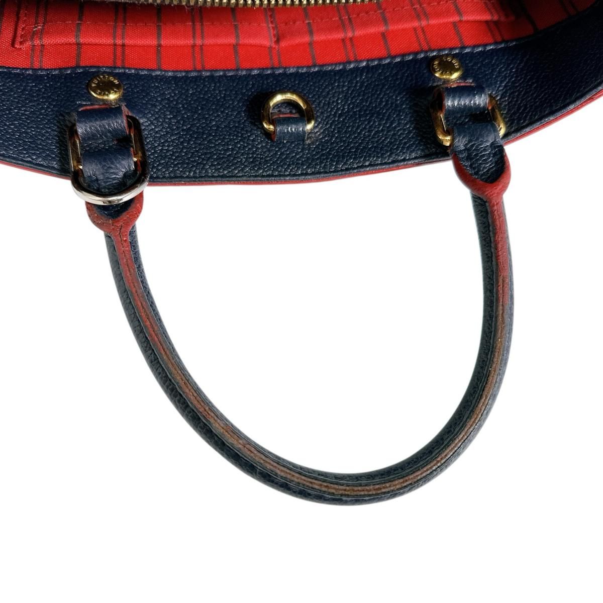 Louis Vuitton Empreinte Montaigne BB Marine Rouge Shoulder Bag