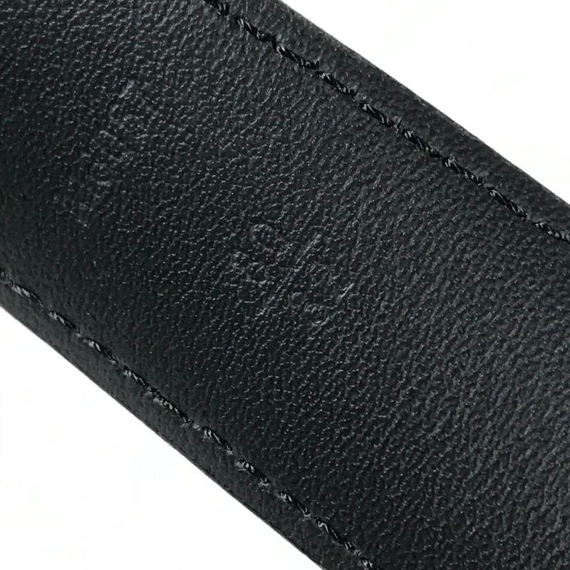 Louis Vuitton Belt Santure Neogram M6057w Damier Graphite Canvas Black