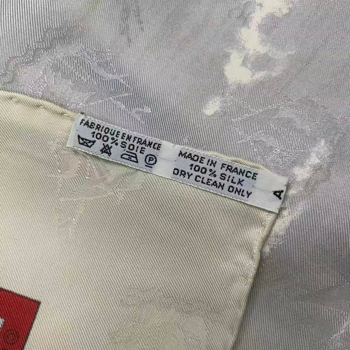 Hermes Scarf Silk Carre 90 Christophe Colomb Decouvre L'amerique 12 Octobre — view 7