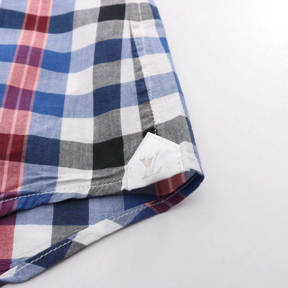 Louis Vuitton Check Cotton Short Sleeve Shirt — view 7
