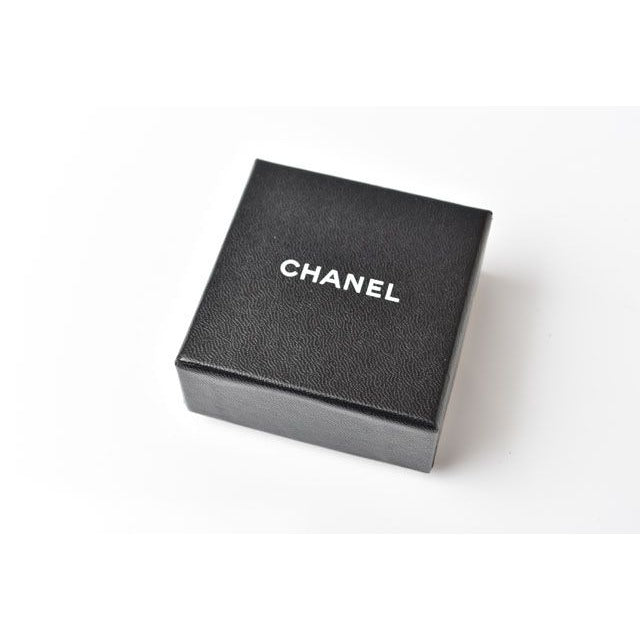 Chanel Camellia Motif With Coco Mark Rhinestones In Chrome Silver — view 6