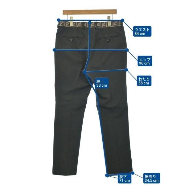 Fendi Trousers Pants Black — view 6