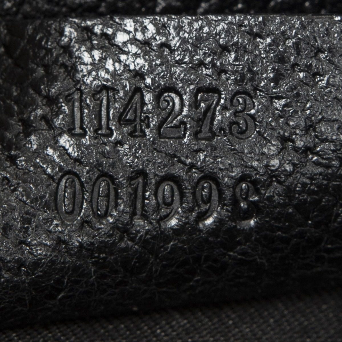 Gucci Joy Line Black GG Canvas Messenger Bag — view 10
