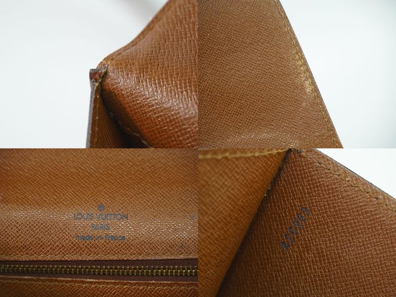 Authentic Louis Vuitton LV Monogram 2WAY Shoulder Bag Handbag Brown M51185