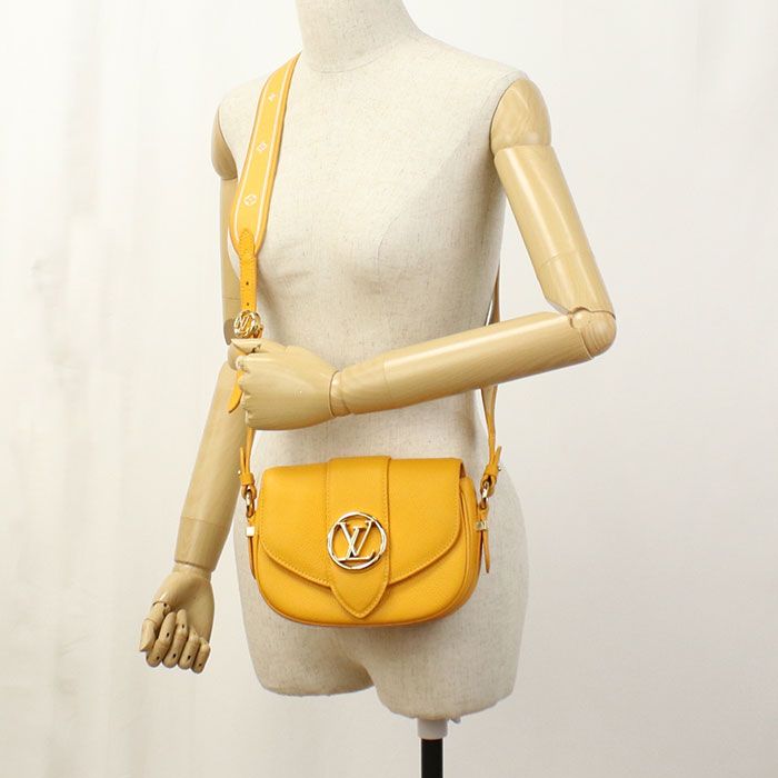 Louis Vuitton Pont Neuf Soft MM M58968 Crossbody Shoulder Bag Calf Ladies