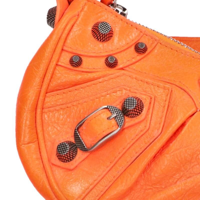 Balenciaga LE Cagole 671309 Le Cagoleleather Studded Shoulder Bag Women