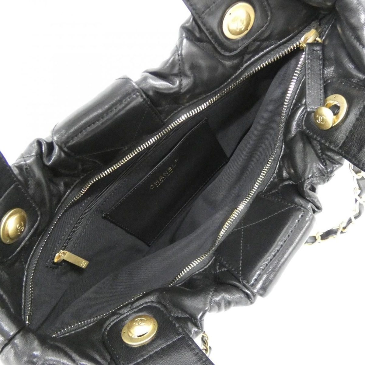 Chanel Bag Handbag Black — view 9