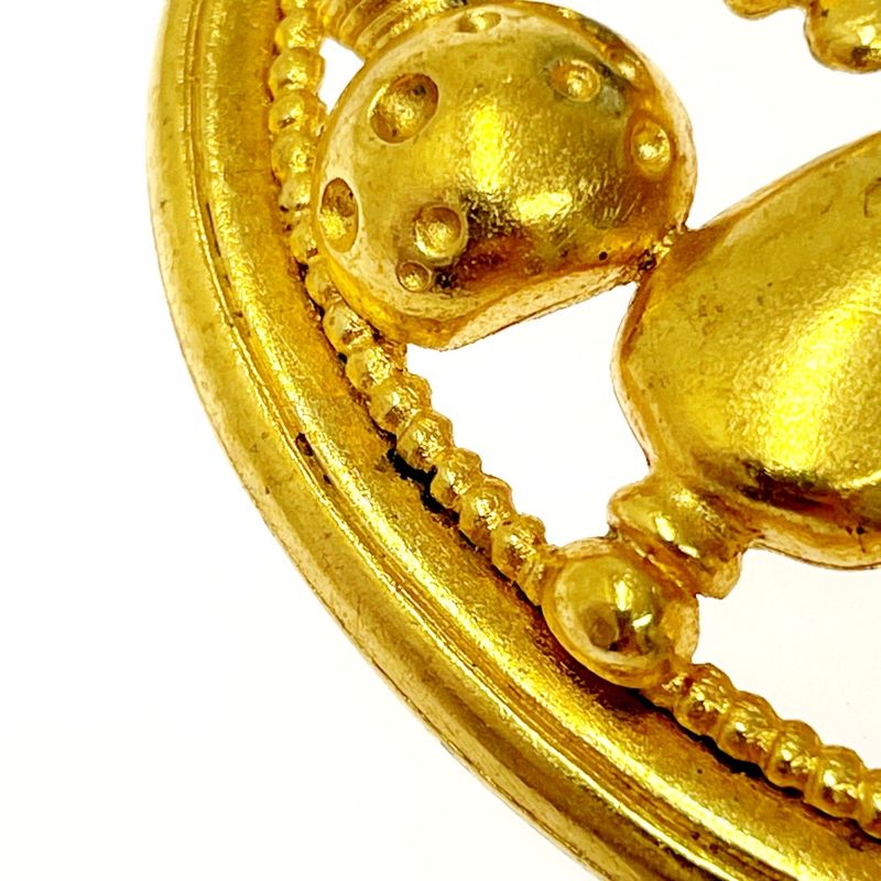 Christian Dior GP Parfums Perfume Motif Brooch Gold 350204 Brooch