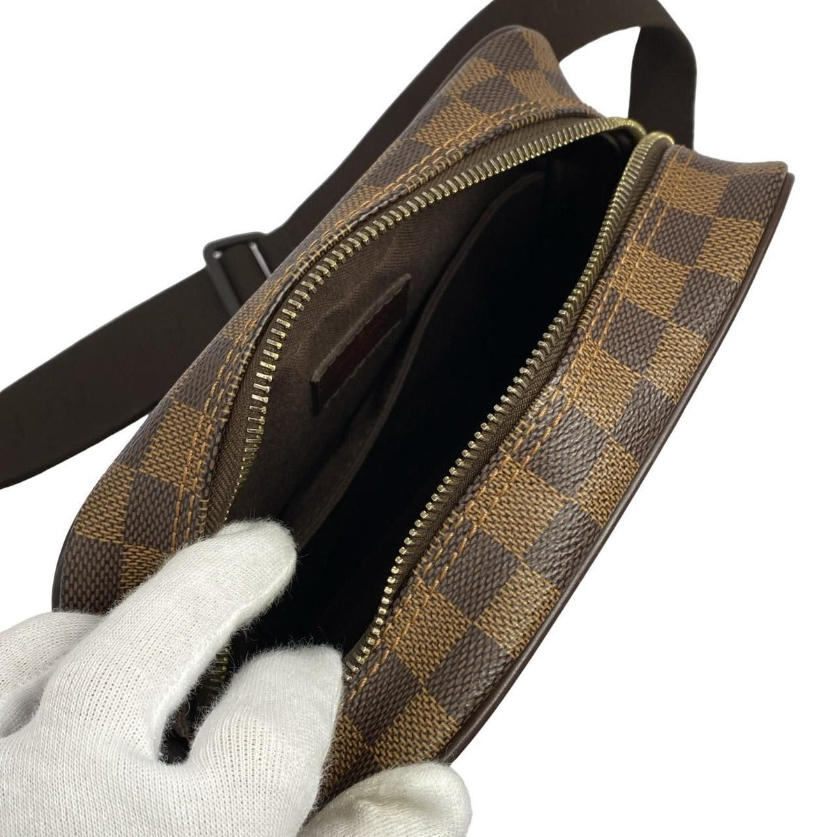 Louis Vuitton Damier Olaf PM Shoulder Bag — view 8