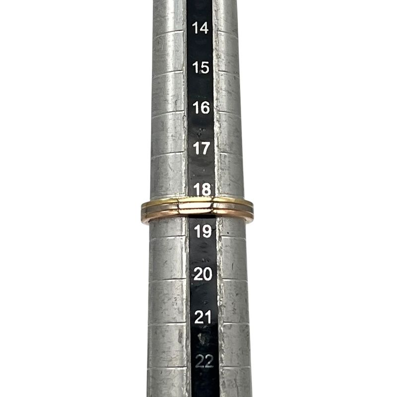 Cartier Ring - Ring #59 185 18K Yellow Gold/18k White Gold #59 185 18K Yellow