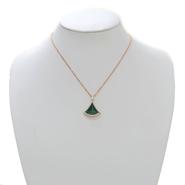 Bulgari Diva Dream Diamond Necklace / Malachite