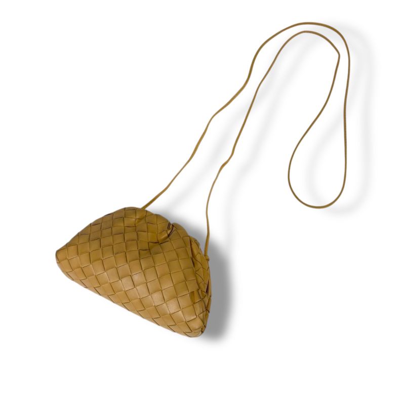 Bottega Veneta Mini Shoulder Bag Pochette Mini The Pouch Intrecciato Leather