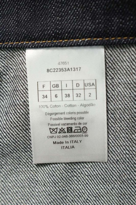 Christian Dior 8c22353a1317 Denim Skirt Women 34