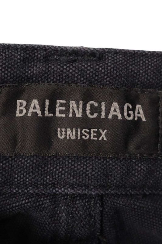Balenciaga 746491 Tlp06 Multi Pocket Skater Long Pants Men's XS