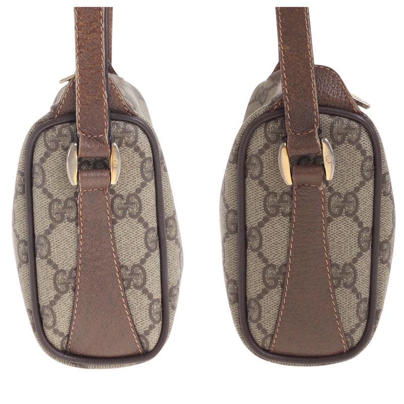 Gucci Vintage Sherry Line Beige Brown GG Supreme Canvas 001 904 2018 Shoulder