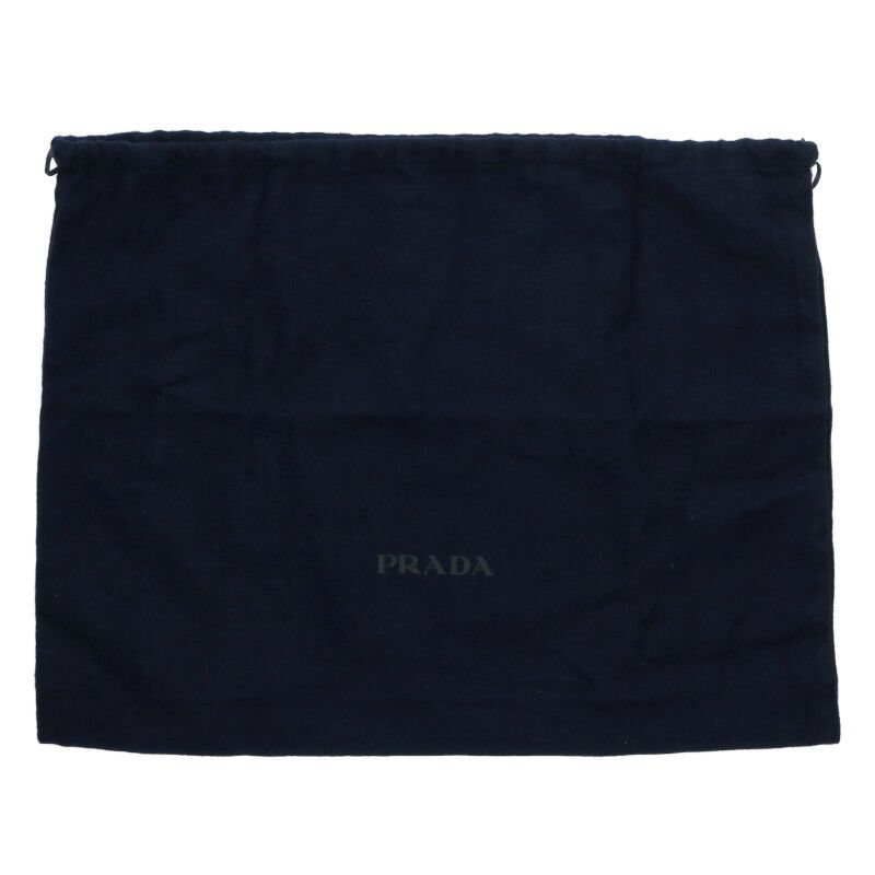 Prada 2vh113 Nylon Shoulder Bag With Triangle Plate Mini Pouch Men's