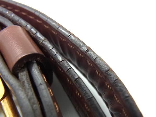 Louis Vuitton Leather Shoulder Strap For Bag Shoulder Crossbody Women Brown