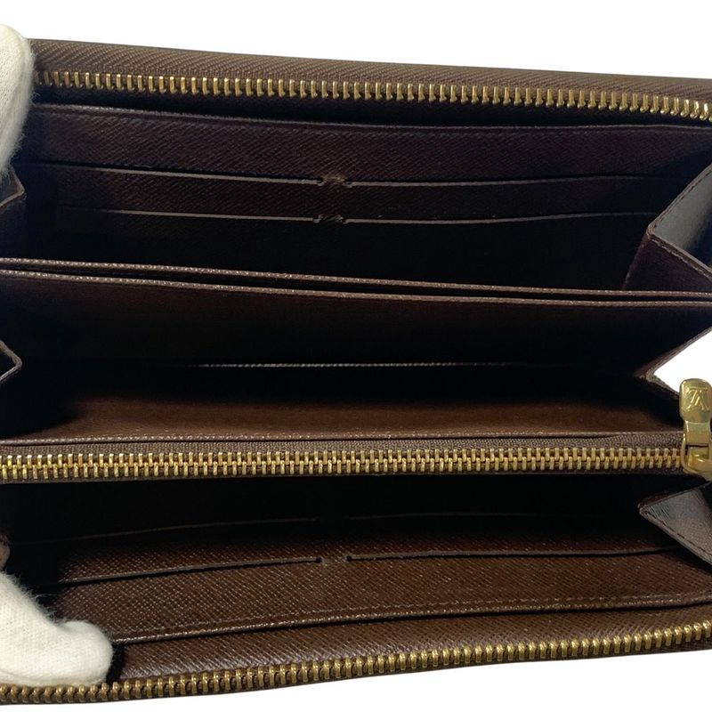 3215 Louis Vuitton Damier Zippy Wallet Long Wallet N60015 Preowned