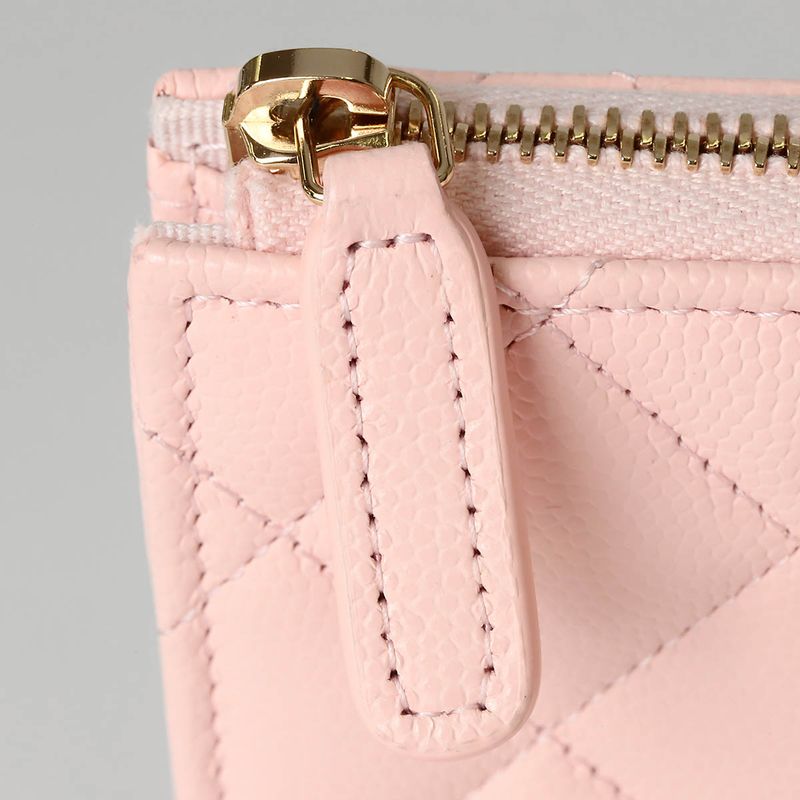 Chanel Card Case Fragment Case Pink