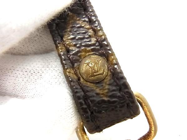 Louis Vuitton Monogram Bag Shoulder Strap Crossbody Women Brown Aq1244