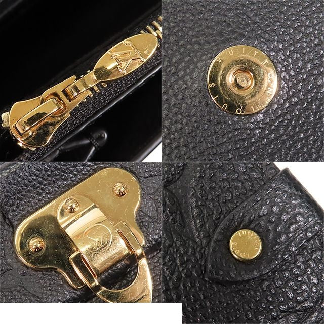 Louis Vuitton Portefeuille Vavin Chain Black Monogram Empreinte Wallet — view 8