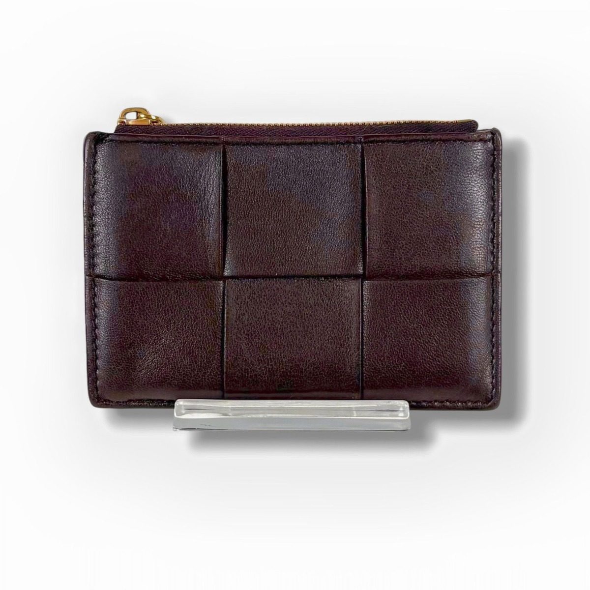Bottega Veneta Fragment Case Card Coin Maxi Intrecciato Leather Cassette — view 10