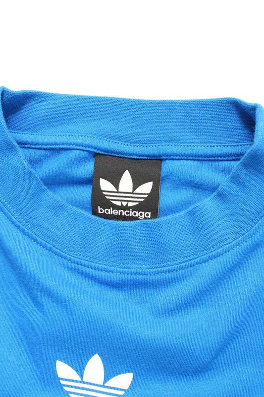 Balenciaga X Adidas 739101 Tnva6 Logo Print Three Line T-shirt Men's 2