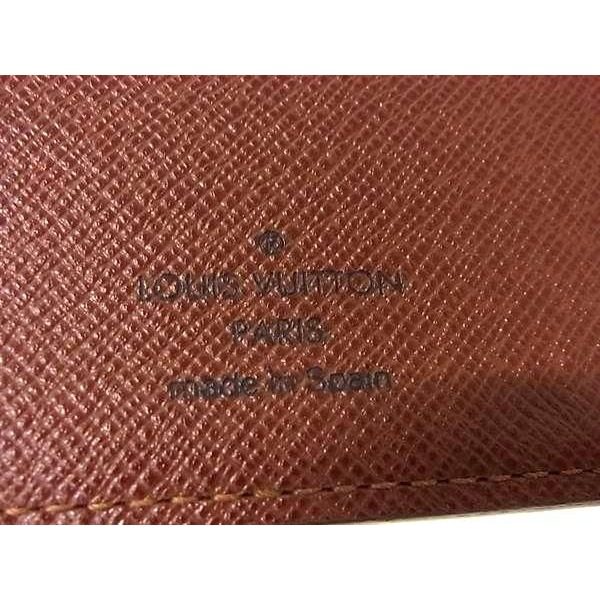 Louis Vuitton Monogram Portefeuille Marco Bifold Wallet Brown — view 6