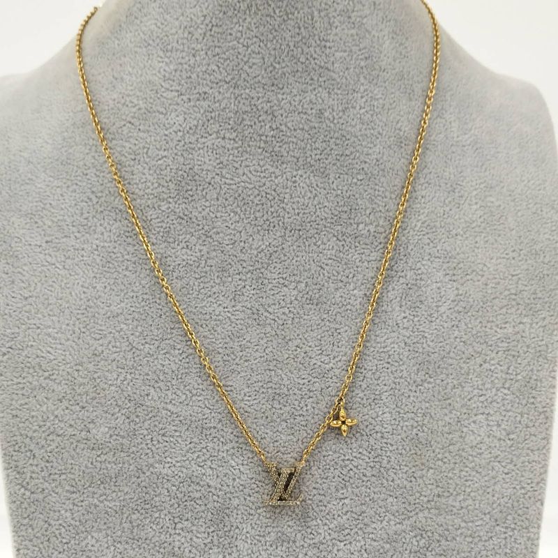 Louis Vuitton Collier LV Iconic Necklace Plated Gold M00596