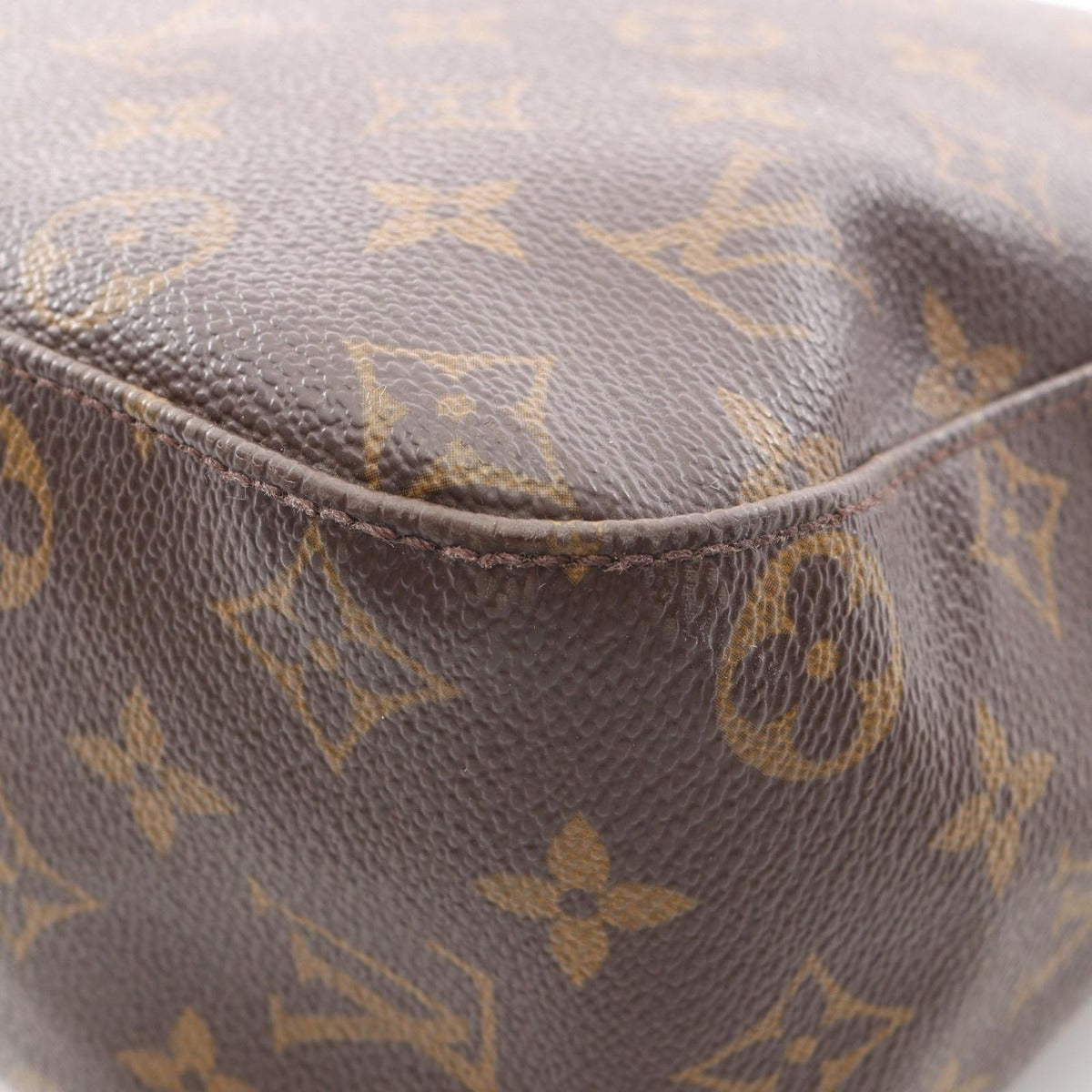 Louis Vuitton Shoulder Bag Looping GM Canvas Leather — view 14