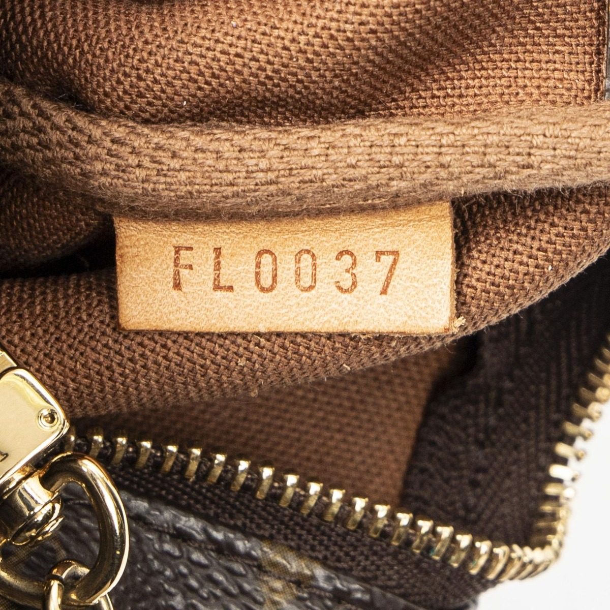 Louis Vuitton Mini Pochette Brown Monogram Canvas Shoulder Bag — view 10