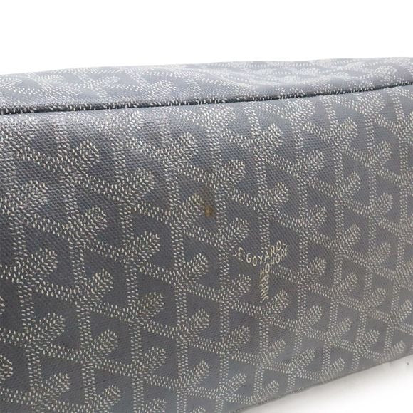 Goyard Artois PM Tote Bag Shoulder Bag Semi Shoulder PVC Leather Gray