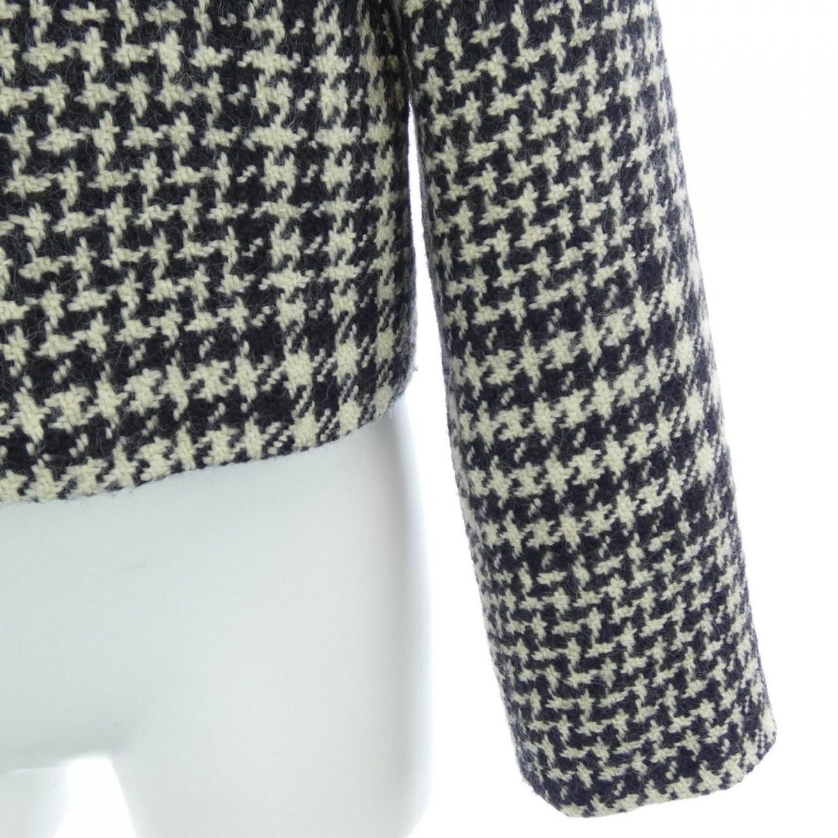 Celine Collarless Jacket Black — view 6