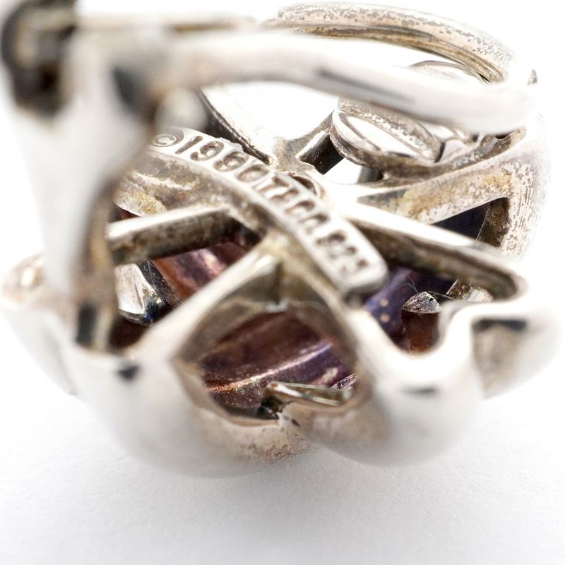 Tiffany & Co Earring Signature Silver 925 Ladies