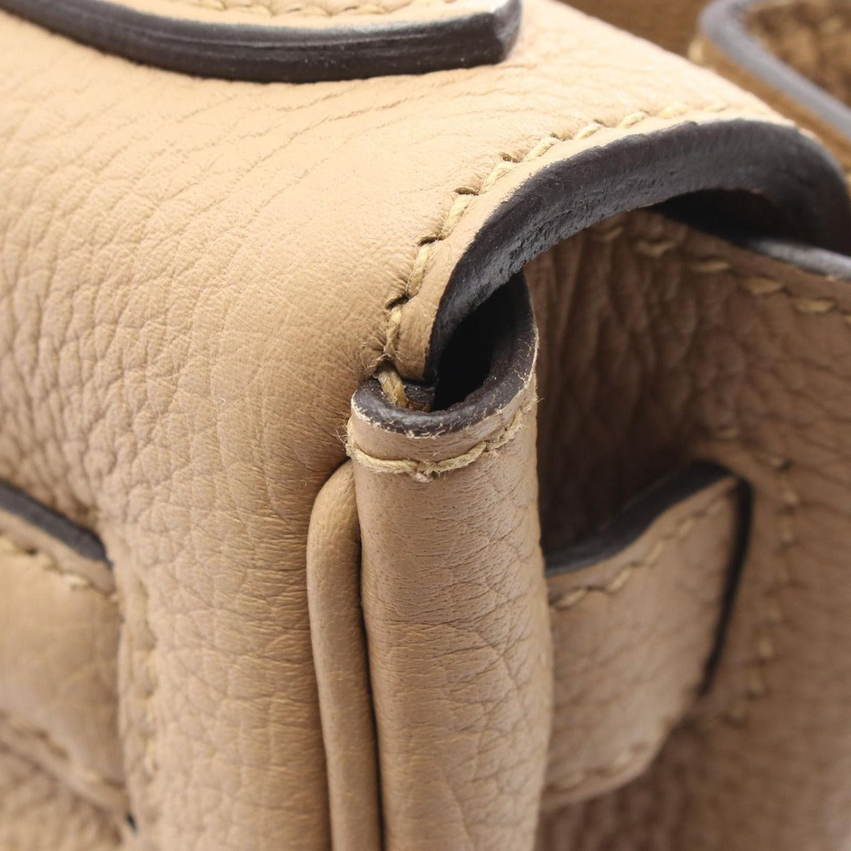 Hermes Handbag Kelly 28 Trench Leather — view 7