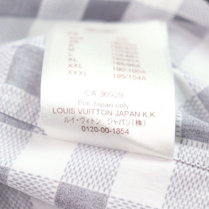 Louis Vuitton Hbs95w America's CUP America's Cup 100% Cotton Damier Logo Print