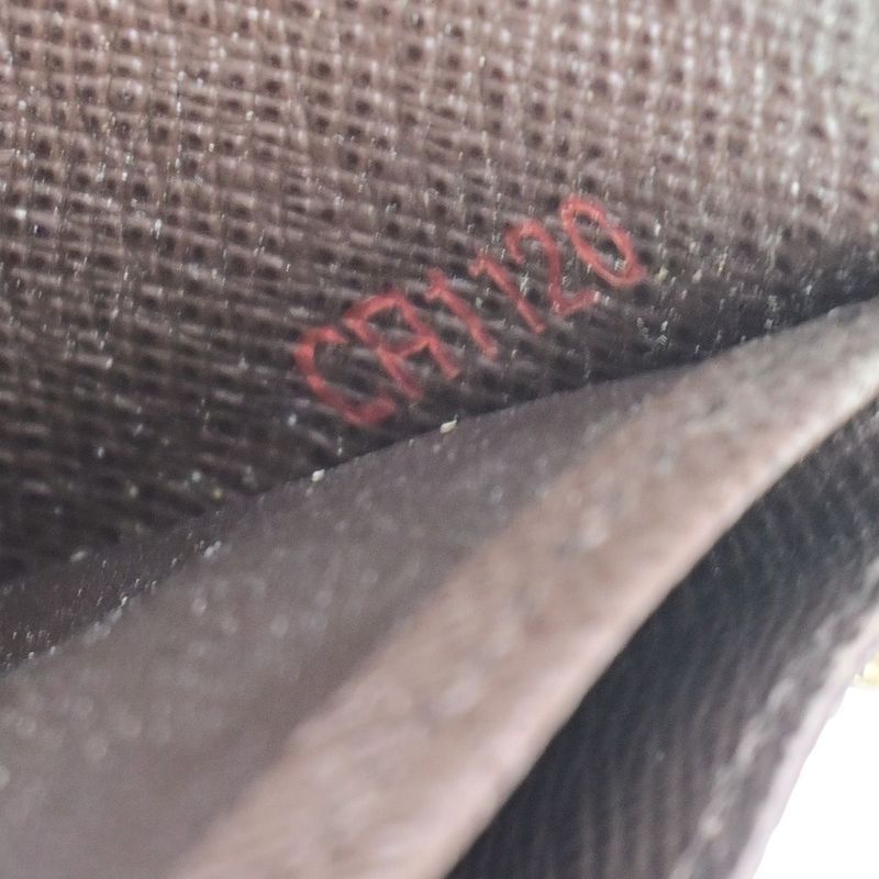 Louis Vuitton Zippy Wallet Damier Ebène Long Wallet N60015 09yg563