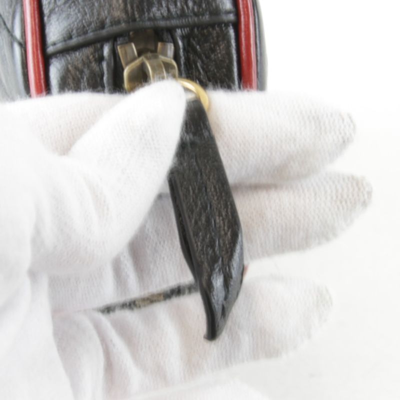 Gucci 476434 493075 GG Marmont Waist Bag Leather Women's