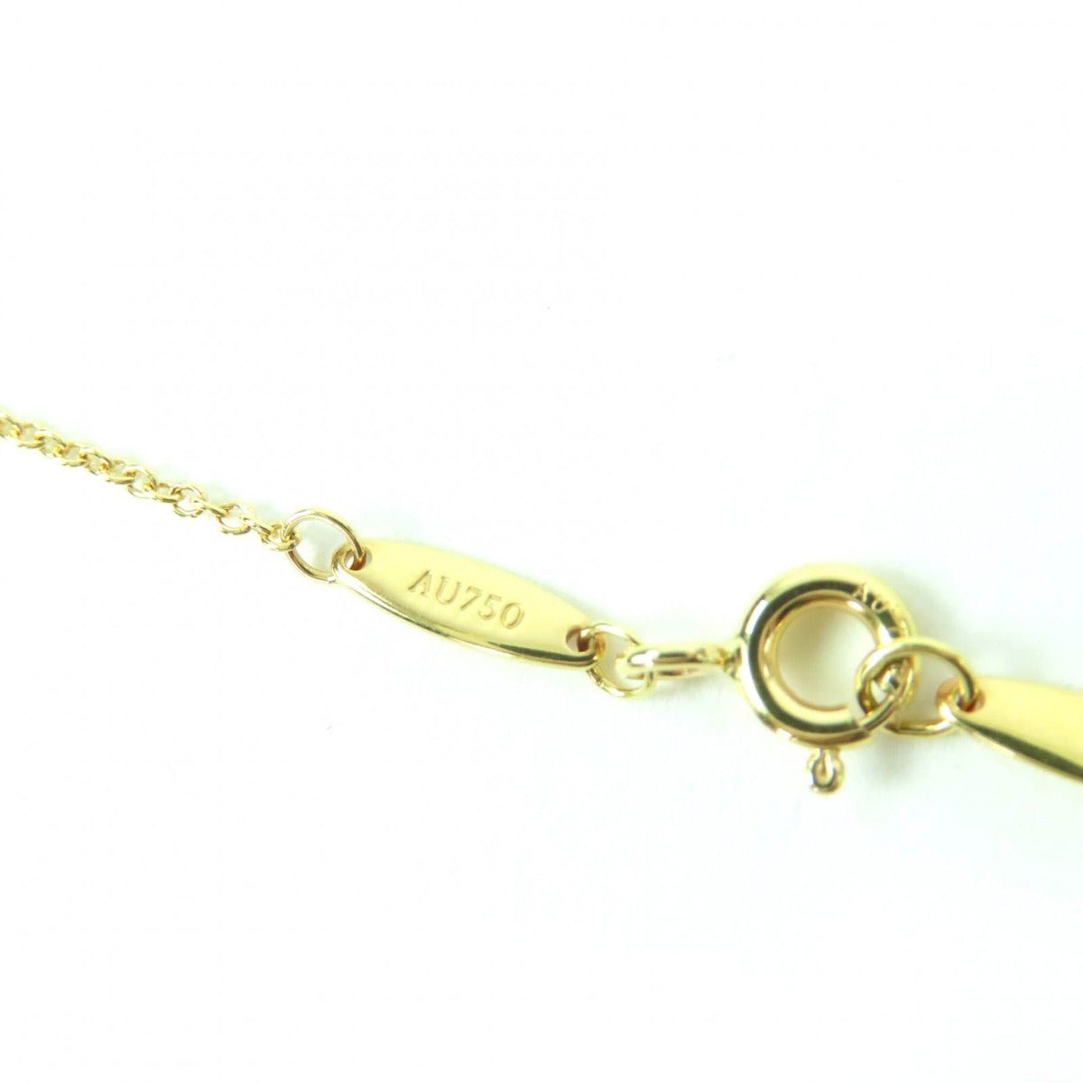 Tiffany & Co. by the Yard Single Diamond Pendant 18K 750 Frame — view 7
