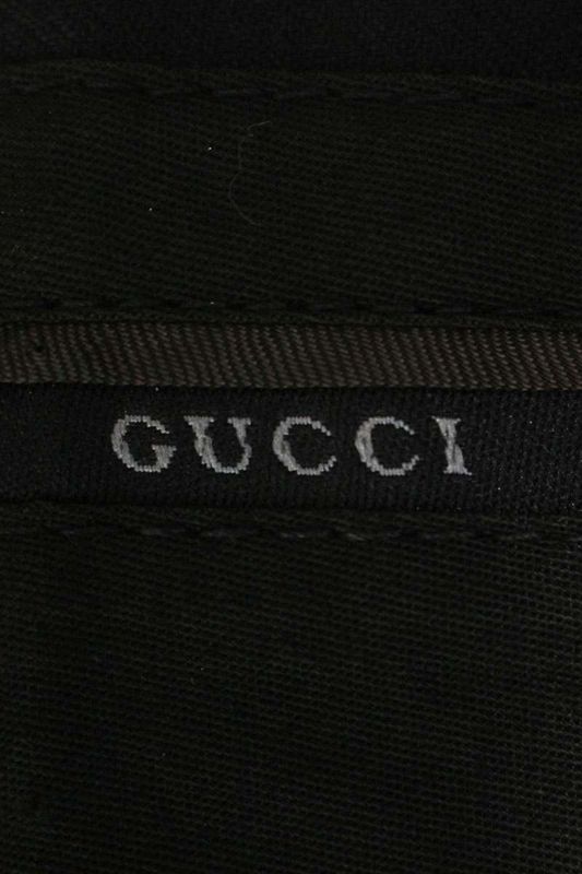 Gucci 107245 Z95251000 Striped Wool Slacks Long Pants Men 44