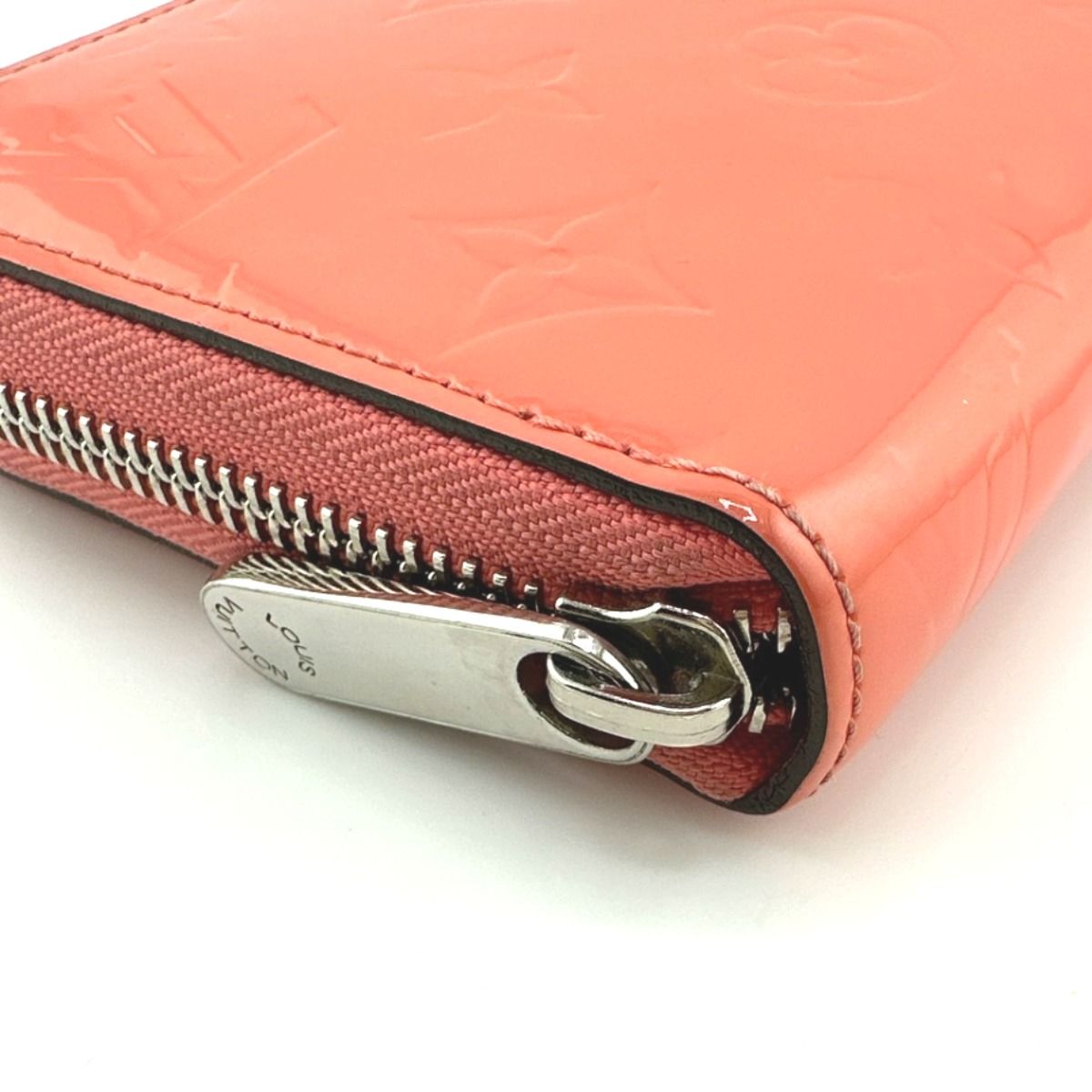 Louis Vuitton Vernis Round Zipper Zippy Wallet Long