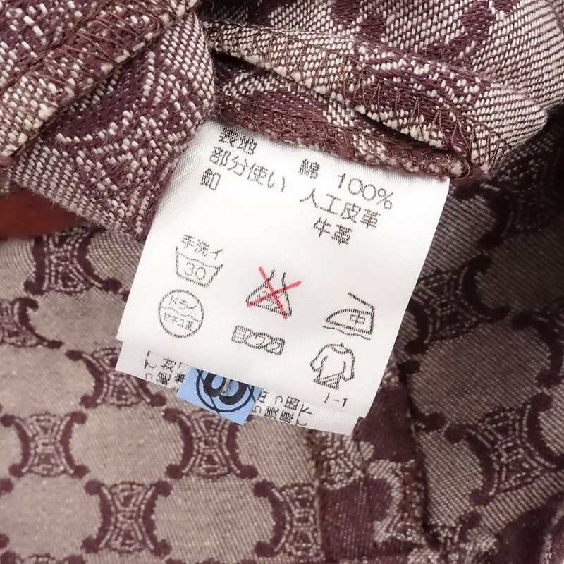 Celine Macadam Pattern Dress Sleeveless Faye Cles Zirconia Switch Jacquard