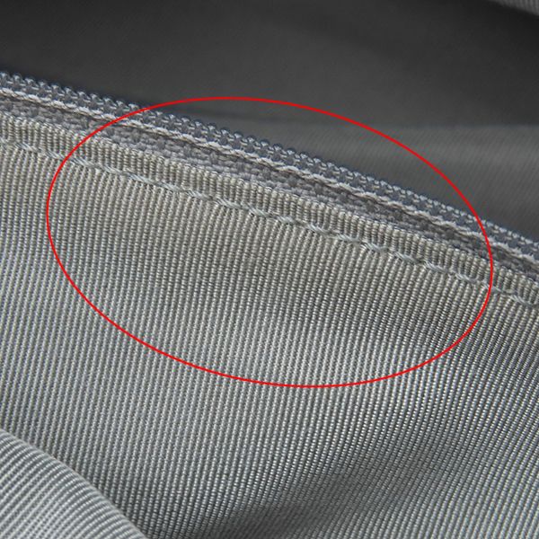 Chanel Tote Bag Ultra Stitch Lambskin Gray Silver Hardware Chain Shoulder Coco