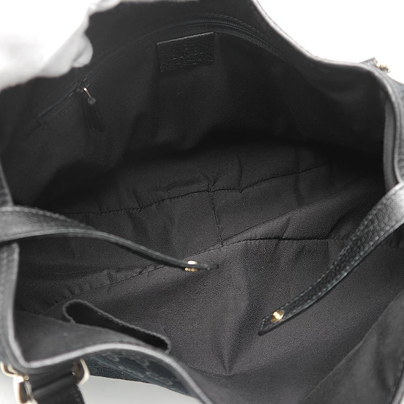 Gucci Abby Tote Bag 130736 Canvas Black