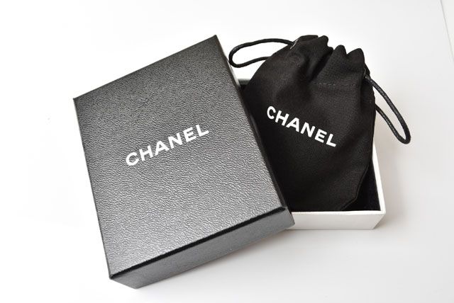 Chanel Necklace Pendant Charm Chanel Long Necklace Mademoiselle Motif Silver