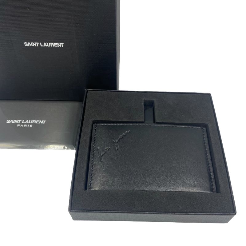 Yves Saint Laurent Yves Saint Laurent Compact Mirror And Case Glass Leather