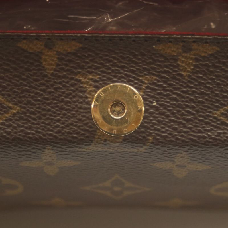 Louis Vuitton 03 M51900 Monogram Recital Handbag Shoulder Bag Brown Women